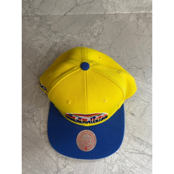 NWOT Denver Nuggets Retro Logo Mitchell & Ness NBA Snapback Hat - Picture 3 of 9